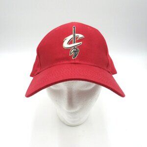 Cleveland Cavaliers Hat Adidas‎ Red Adjustable NBA Basketball Logo Cap